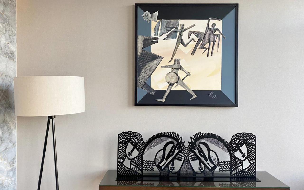 Crowne Plaza - West Cairo Arkan By Ihg 6th of October City Exterior foto The sculpture "The Horse" by the artist